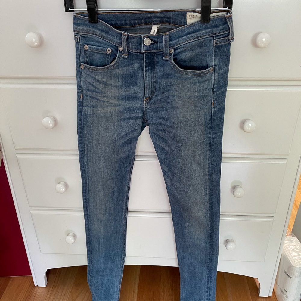 Rag & Bone high waisted skinny jeans